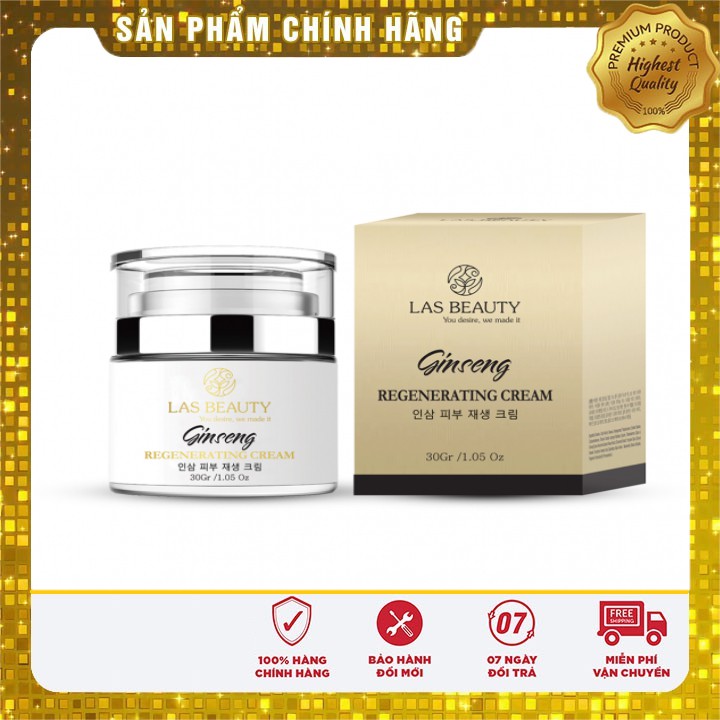 Kem tái tạo nhân sâm Las beauty