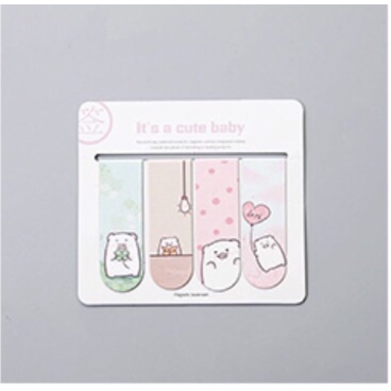 Bookmark đánh dấu sách có nam châm hít siêu dễ thương