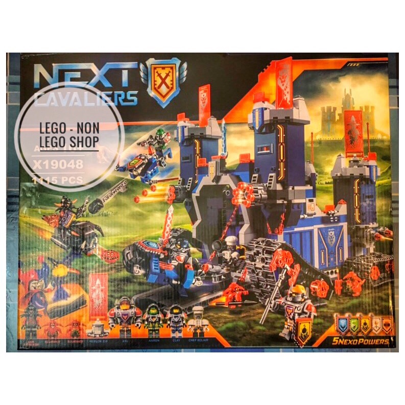 Xếp Hình Nexo Xe Lâu Đài Của Các Hiệp Sĩ X 19048