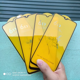Kính Cường Lực Full Màn 6D Note9s/9pro/9pro max