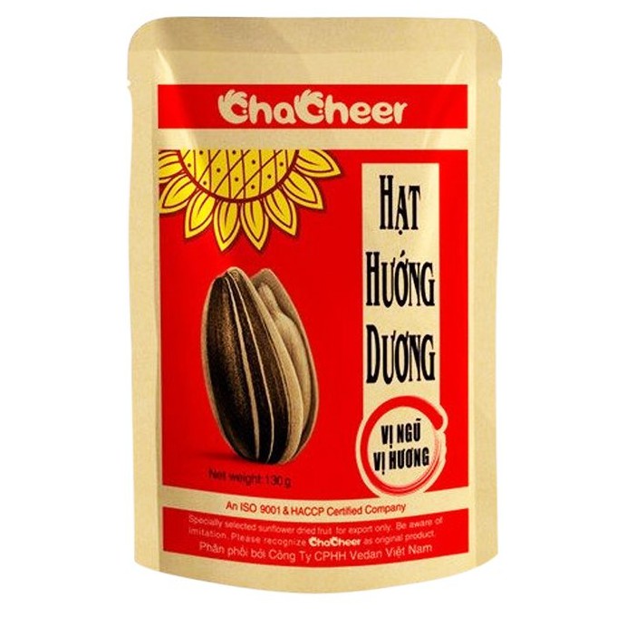 (3 vị) Hạt Hướng Dương ChaCheer gói 130gr