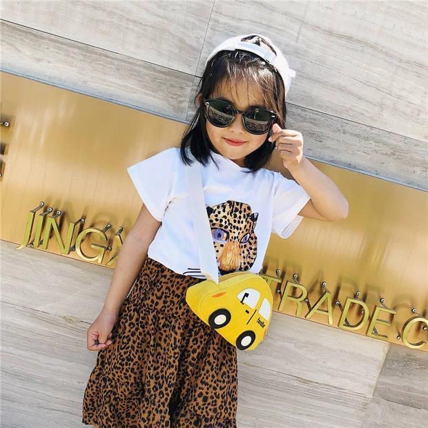 Túi đeo vai hình ô tô nhiều màu cho bé trai & bé gái N01103