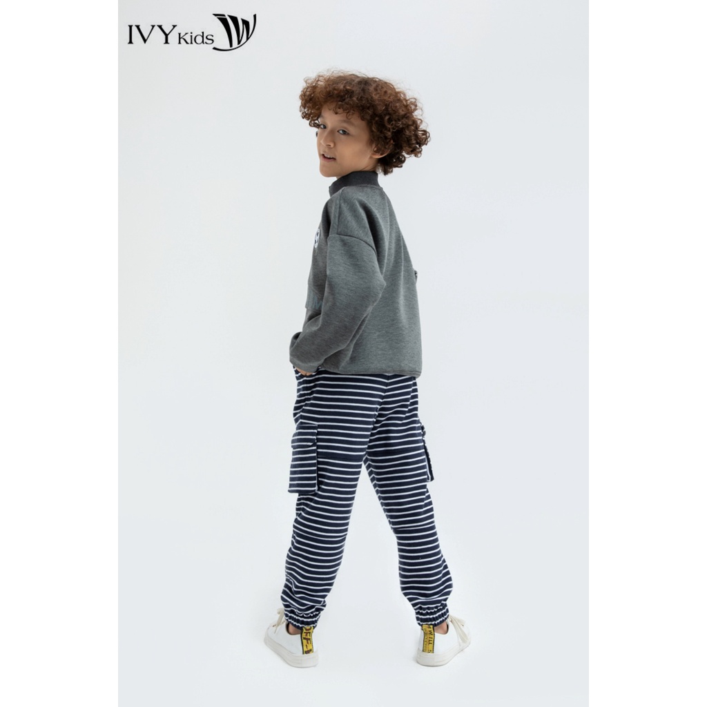 Áo thun bé trai ENTHUSIASM IVY moda MS 58K1078