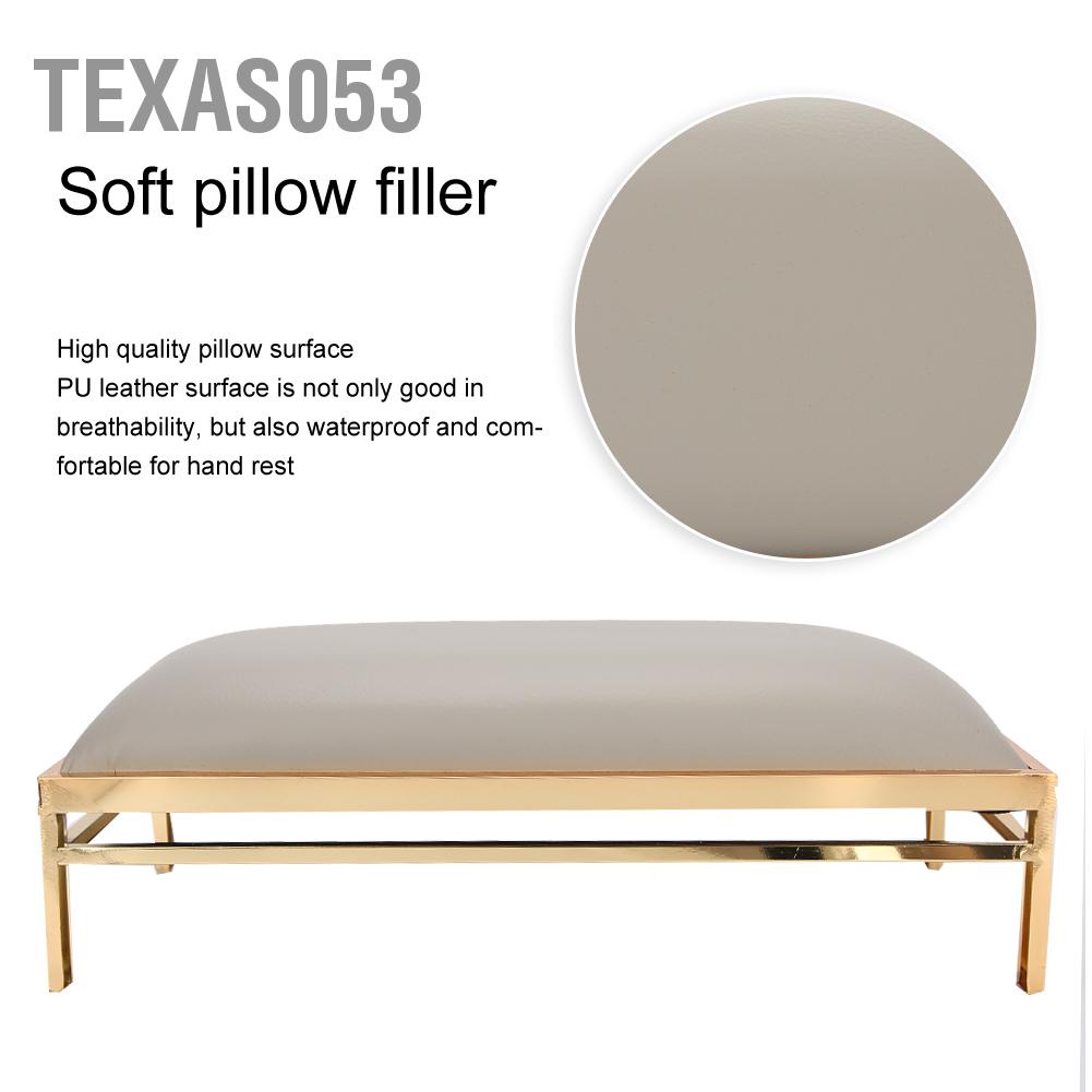 [Hàng Sẵn] Gối Kê Tay - Kệ kê tay làm móng cao cấp bằng Da PU Phụ Kiện Nail【Texas053】