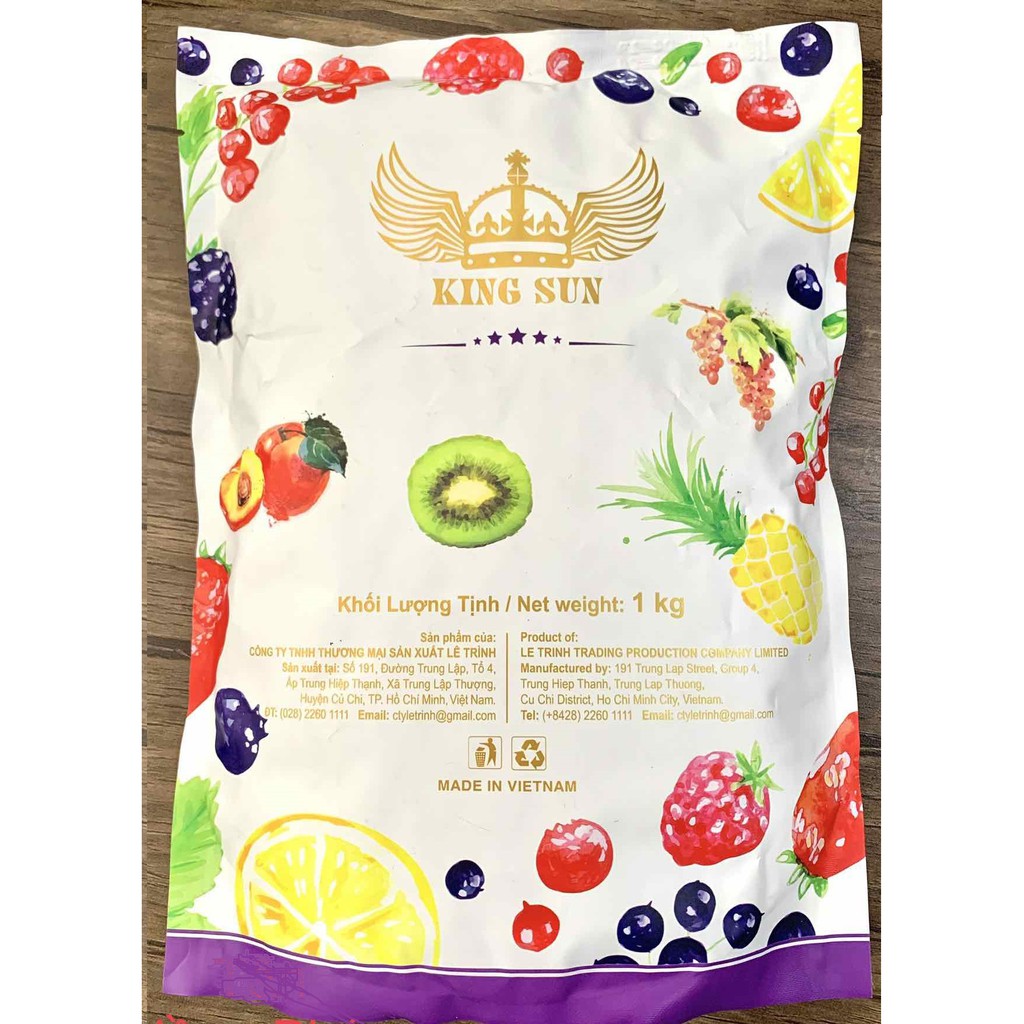 Bột Sữa Khoai Môn King (Túi 1kg)- Nguyên Liệu Pha Trà Sữa Cực Ngon