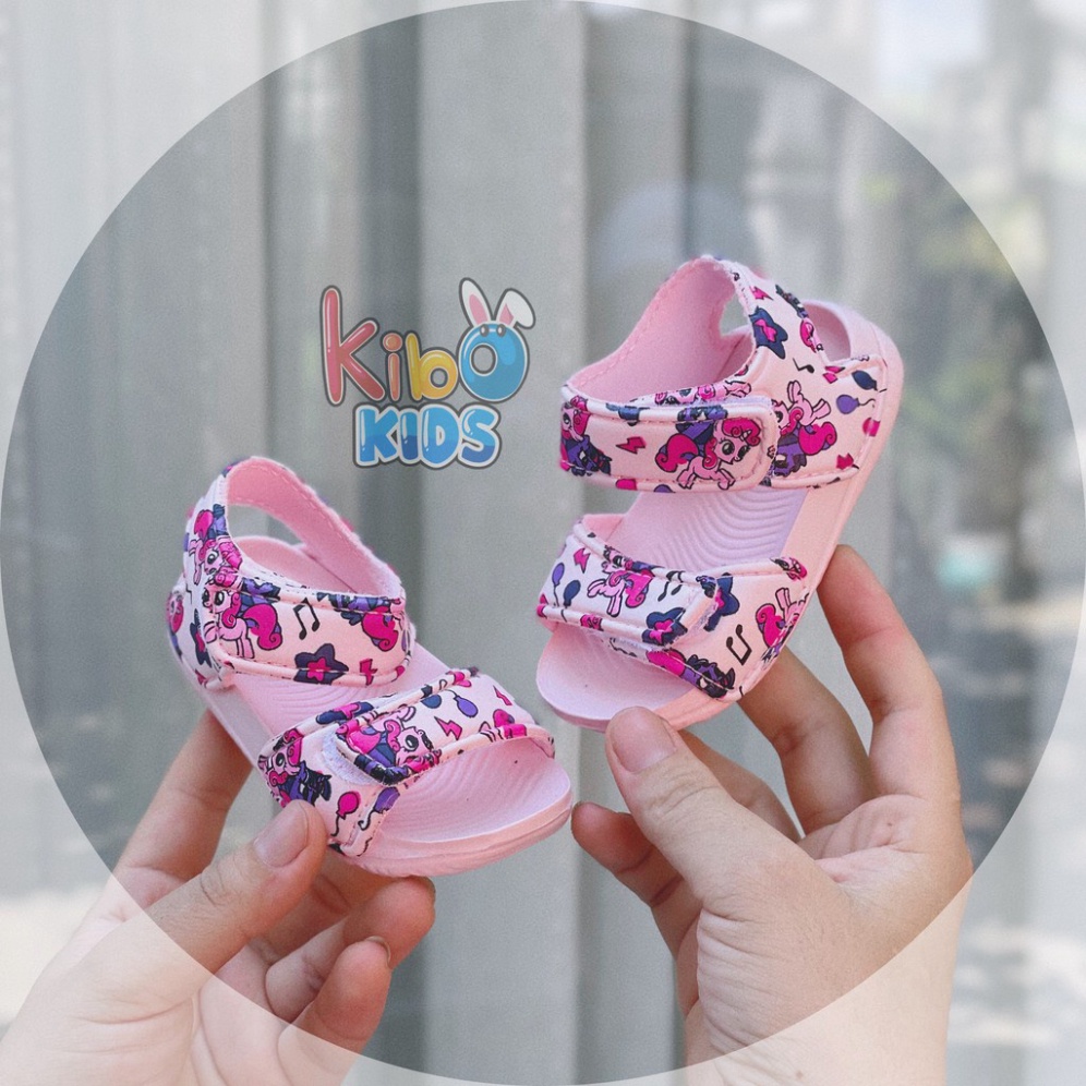 Sandal Xốp Cho Bé Gái Siêu Nhẹ Siêu Bền Size từ18- 29 cho bé từ 3 Tháng