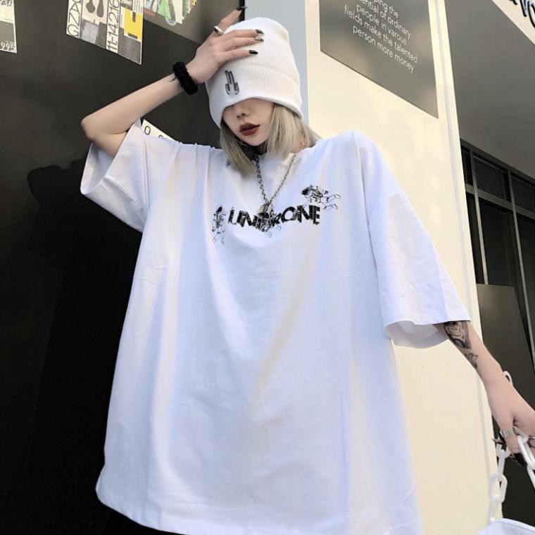 Áo thun tay lỡ form rộng Unisex Phi Hành Gia, áo phông tay lỡ Nam Nữ AD 67 | BigBuy360 - bigbuy360.vn