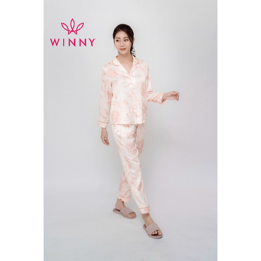 Bộ đồ mặc nhà lụa nữ Winny   2MNSA21937D