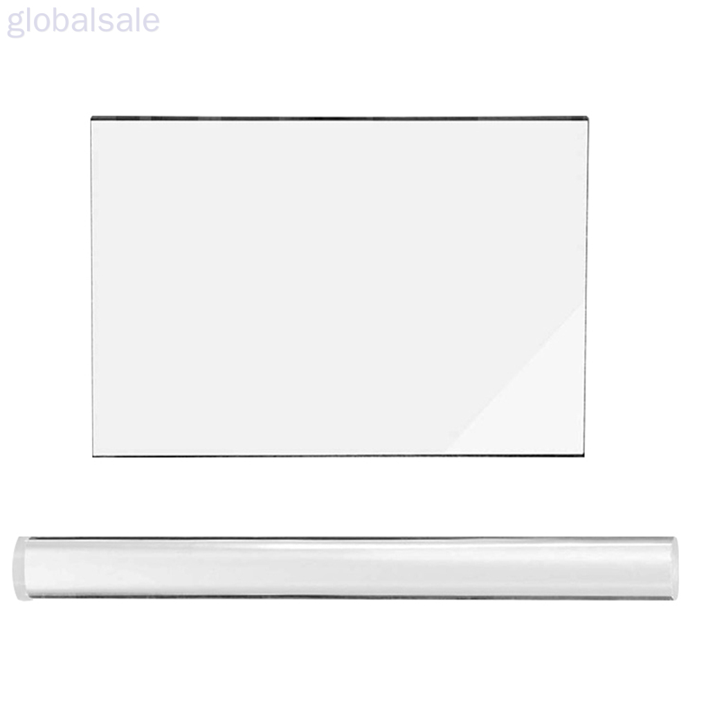 Bộ 2 Cây Lăn Mặt Đất Sét Trong Suốt Tiện Dụng