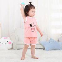 Đồ bộ trẻ em 3-13kg chất liệu 100% cotton | Quần áo trẻ em hình thú cho bé trai bé gái