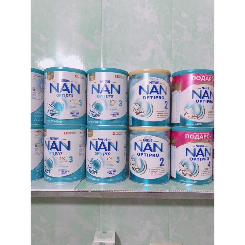 Nestle - Sữa Nan optipro ( Nga) đủ số 1,2,3,4