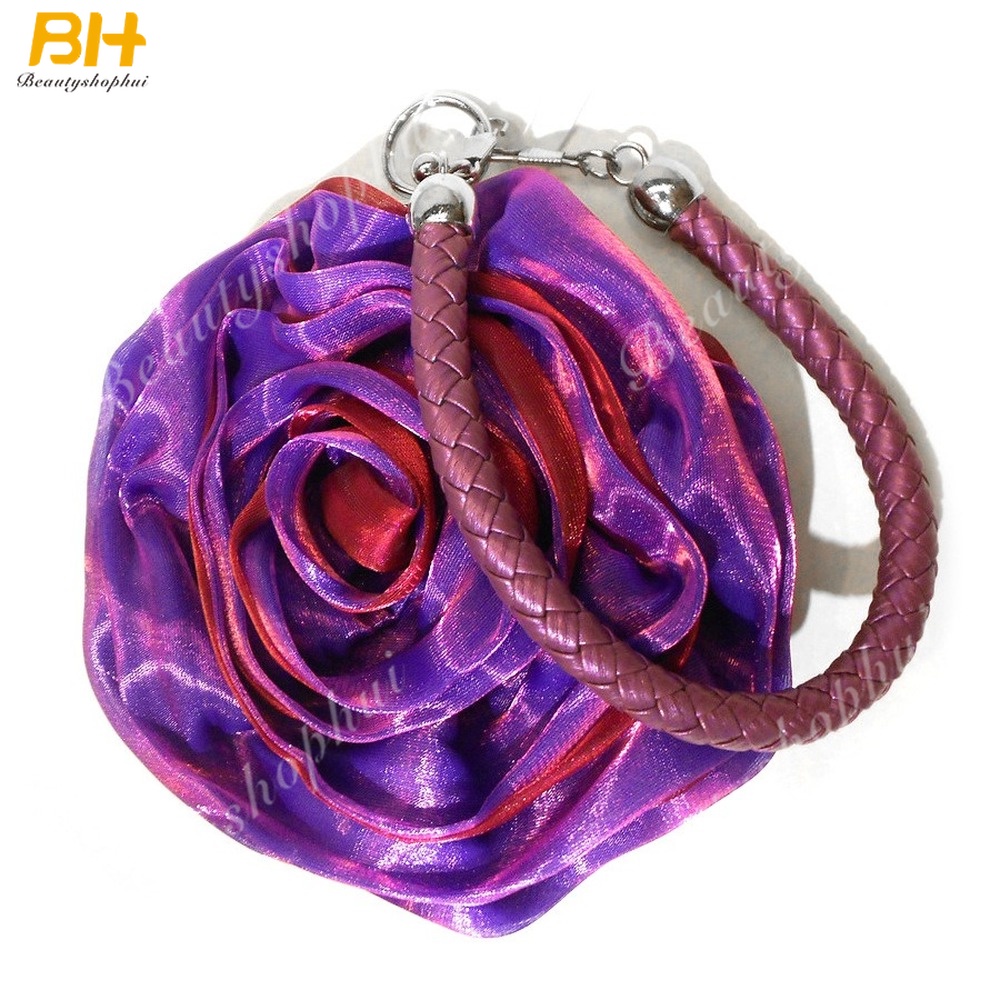 Túi Xách Nữ Đính Hoa Hồng Xinh Xắn