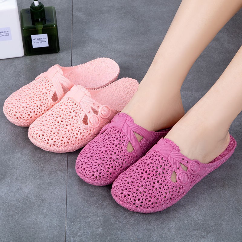 Dép Crocs Đi Trong Nhà Đế Bằng Có Size Lớn 31-41