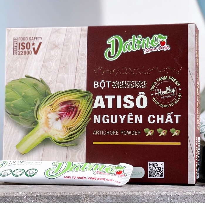 Bột Atisô nguyên chất DATINO 15 gói x 3gram
