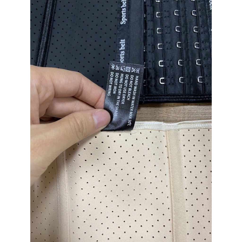 Đai Latex cao su non thông hơi 9 xương loại ngắn 24 cm