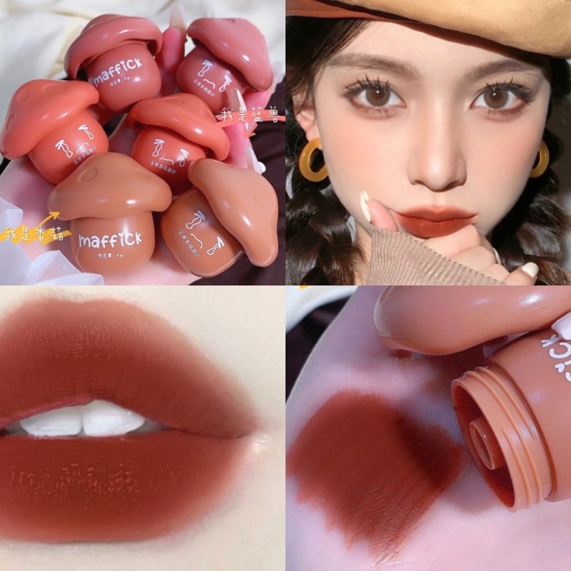 Maffick Son Môi Trang Điểm Không Dính Cốc Không Phai Màu Tiện Dụng