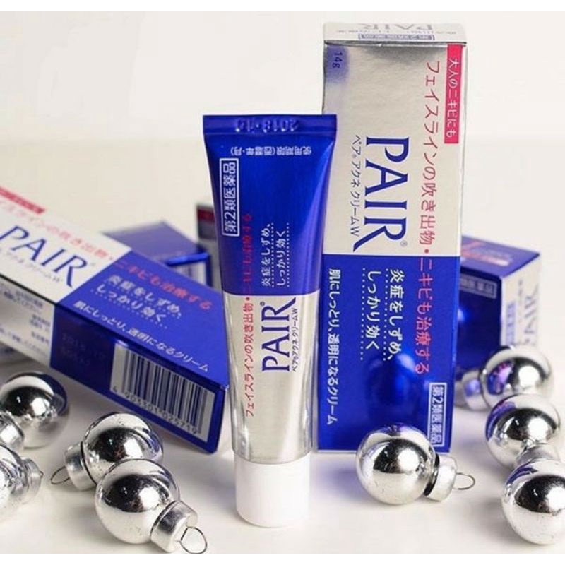 Kem ngừa mụn Pair Acne W Cream Nhật Bản