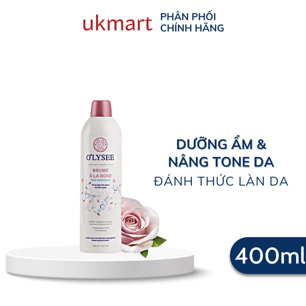 Xịt Khoáng Dưỡng Da O'Lysee Pure Waterspray 150ml