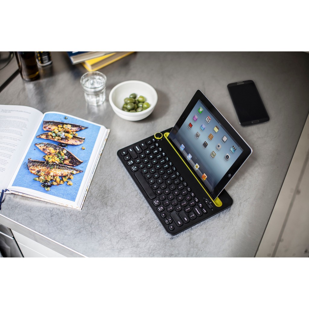 Bàn phím bluetooth Logitech K480 chính hãng, dùng cho ios, android và window