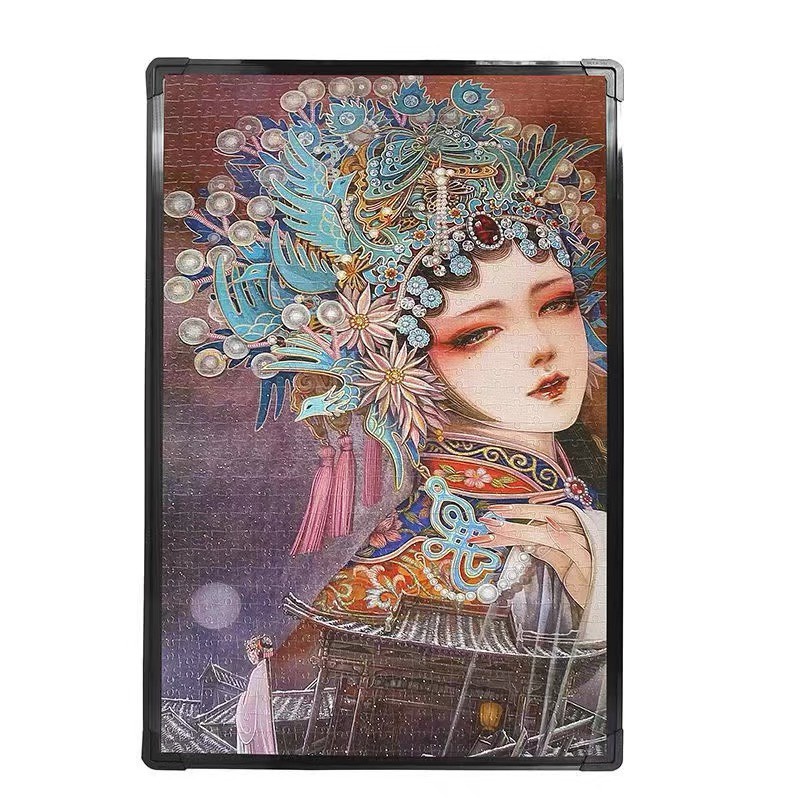 Bộ Tranh Ghép Xếp Hình 1000 Pcs Jigsaw Puzzle (Tranh ghép 70*50cm) Bản Thú Vị Cao Cấp