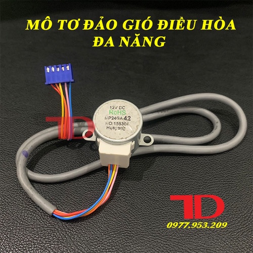 Mô tơ vẫy gió, motor cánh vẫy gió dùng cho máy lạnh điều hòa đa đa năng  Điện Lạnh Thuận Dung