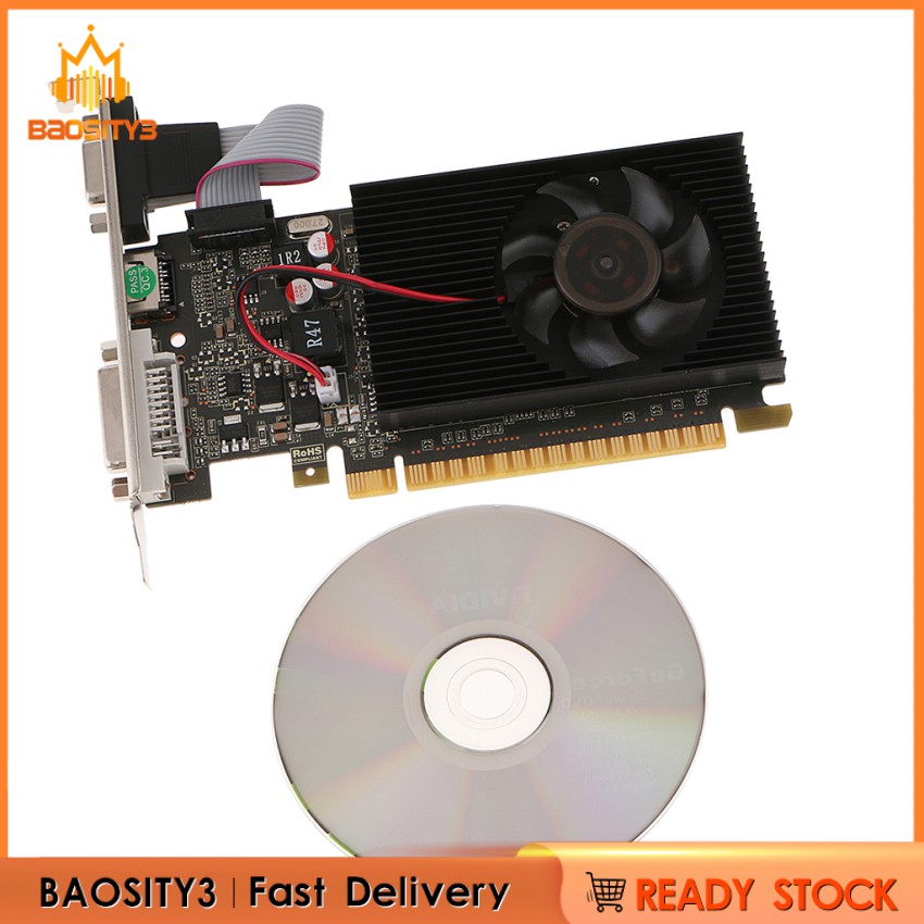 Card đồ họa rời DDR3 64Bit 2 chuyên dùng cho máy tính chơi game/máy tính xách tay GT730 | BigBuy360 - bigbuy360.vn