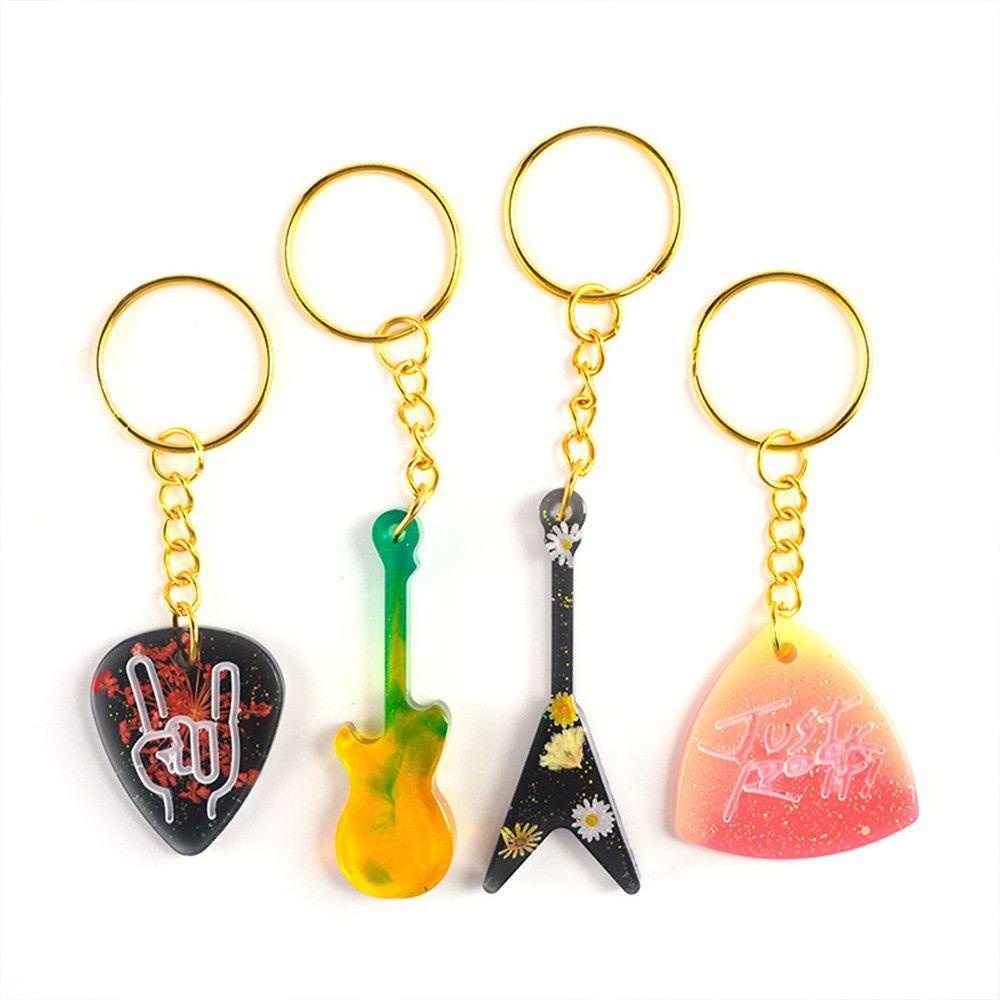 Khuôn Silicone Làm Miếng Gảy Đàn Guitar Bass DIY