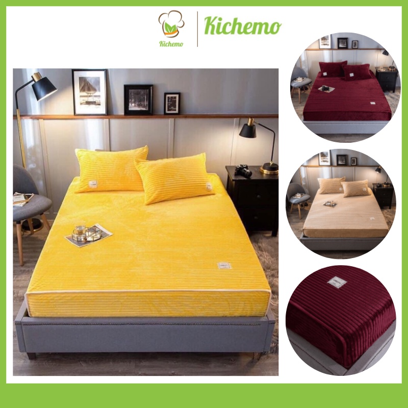 BỘ GA GỐI NỈ NHUNG TĂM HÀNG LOẠI 1