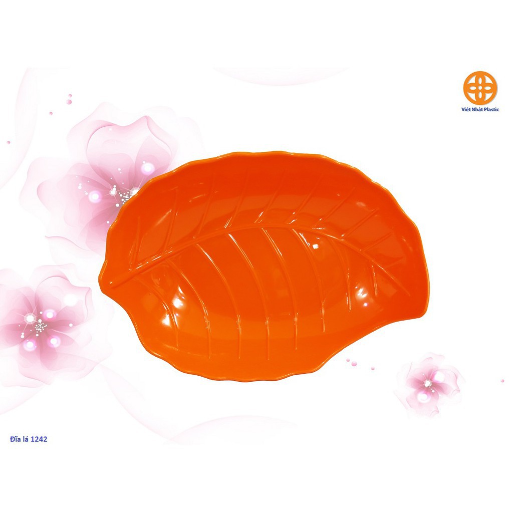 ( HÀNG HOT) Đĩa Nhựa Việt Nhật Hình Chiếc Lá  Nhiều Màu Sắc ( RẺ VÔ ĐỊCH)