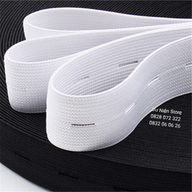 5m Thun Bản 2cm Có Lỗ May Quần Cho Em Bé, Bà Bầu.