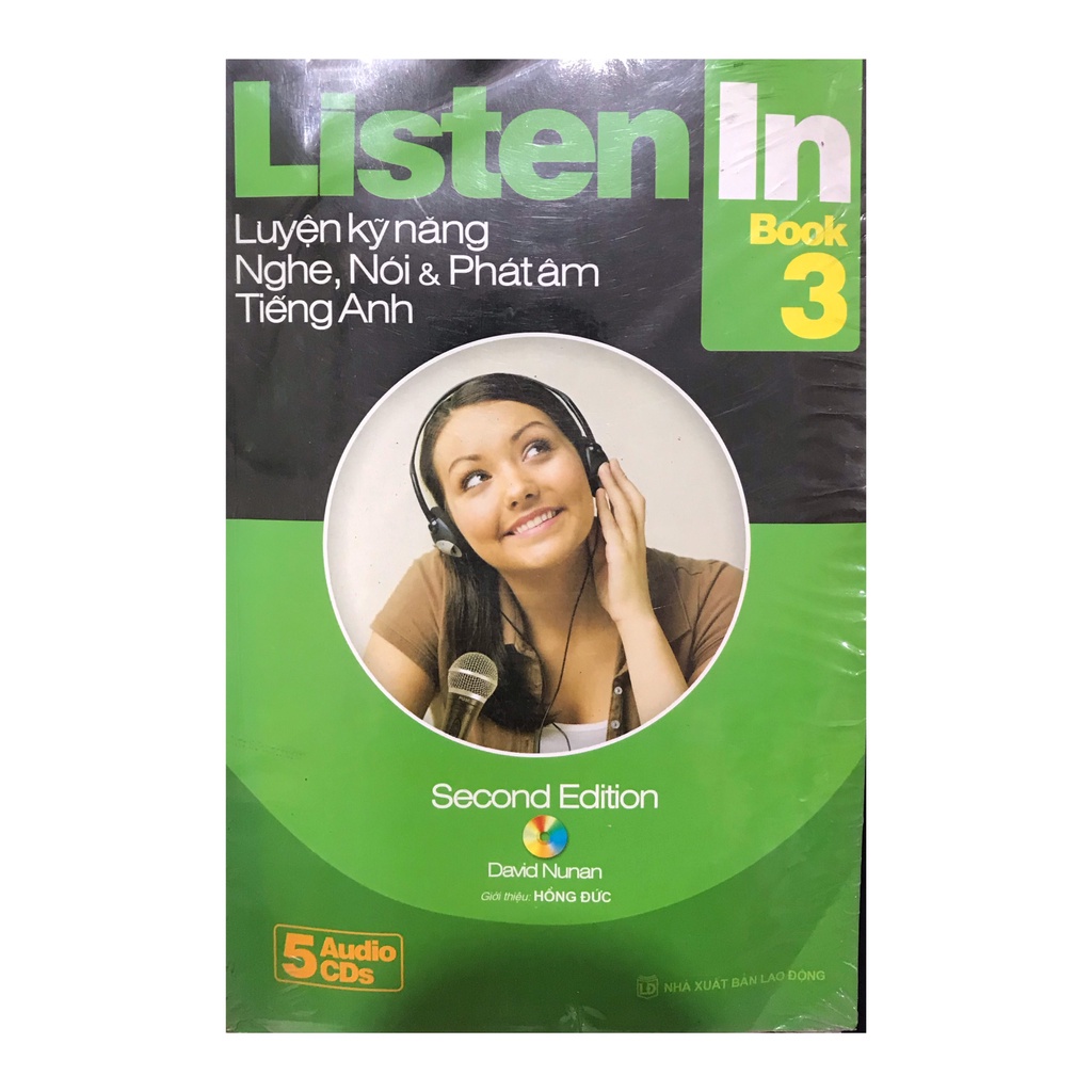 Sách - Listen in book 3: Luyện kĩ năng nghe nói và phát âm tiếng anh