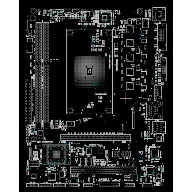 Sơ đồ mạch Boardview mainboard Asus mã board A68HM-K rev 1.00 dùng cho thợ sửa chữa phần cứng chuyên nghiệp