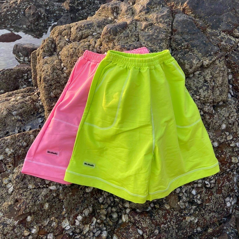 [Mã SKAMA06 giảm 8% TỐI ĐA 50K đơn250K] Quần short chỉ ngược 4 màu - M4.Studio | BigBuy360 - bigbuy360.vn