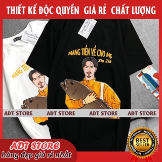 Áo thun unisex mang tiền về cho mẹ, áo mang tiền về cho vợ cực chất mẫu hot bán chạy