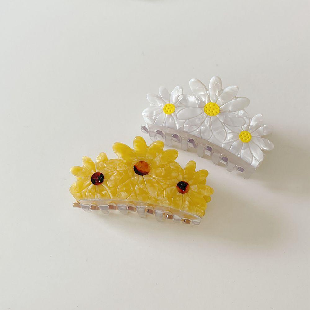Kẹp Tóc Hoa Cúc 15H Đơn Giản Thanh Lịch Cho Nữ
