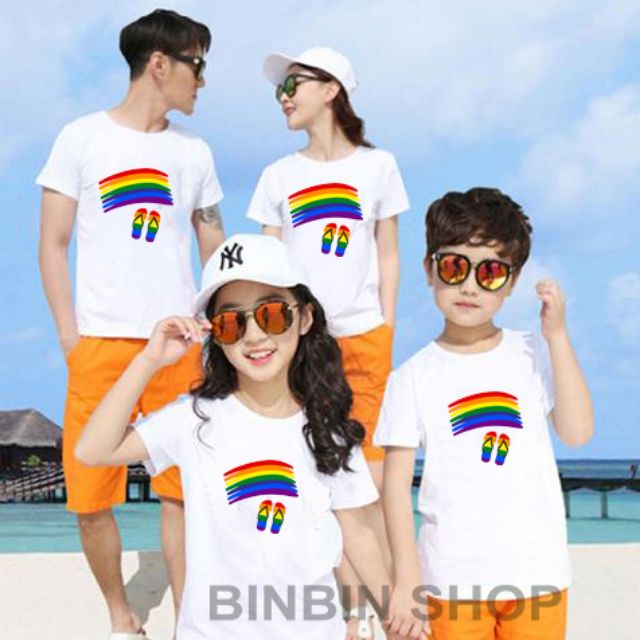 Áo thun mùa hè đi biển