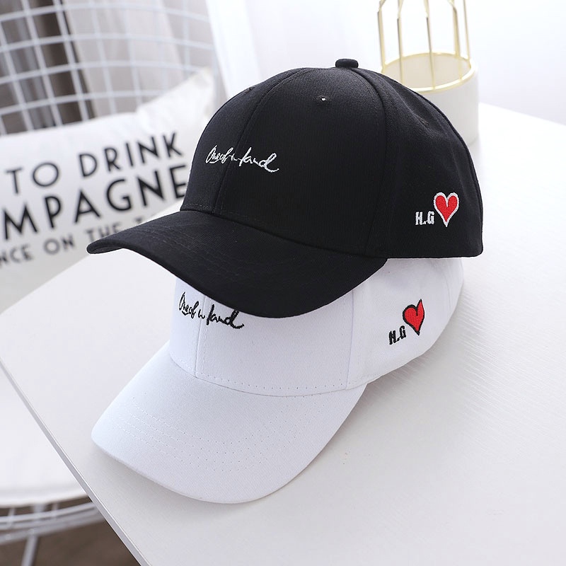 Mũ lưỡi trai Nam Nữ thêu chữ One HG chất kaki T02