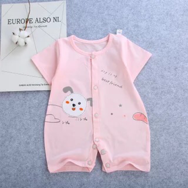 Bodysuit ngắn, gài nút, hoạ tiết xinh xắn | BigBuy360 - bigbuy360.vn