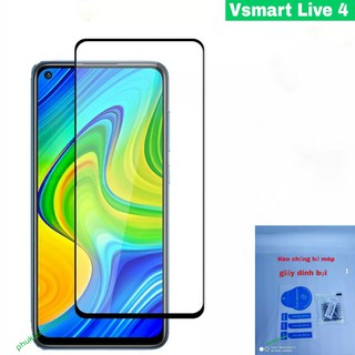 Kính cường lực Full màn Vsmart Live 4 cao cấp viền mỏng 1