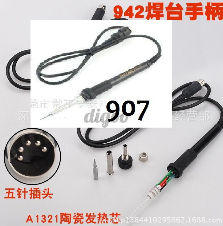 Mỏ Hàn Sắt Cầm Tay 907 5 Lỗ Với Giao Diện 1321 1322