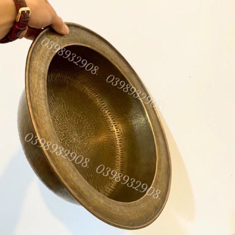 CHẬU ĐỒNG NGUYÊN CHẤT 100%. SIÊU SIÊU KỸ