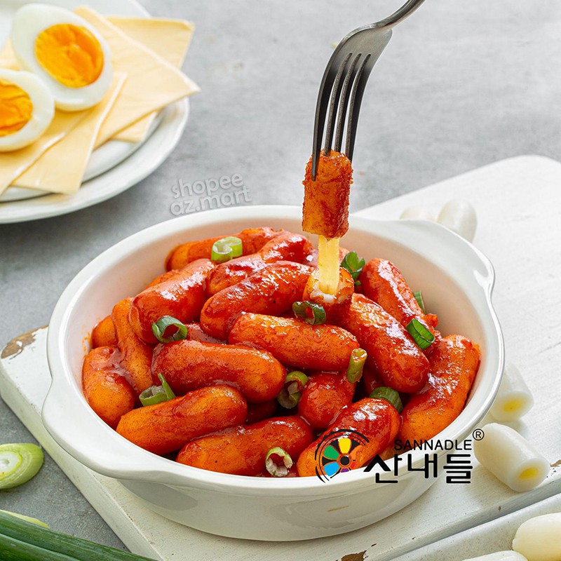[Mã 77FMCGSALE1 giảm 10% đơn 250K] Bánh Gạo Truyền Thống Hàn Quốc Tokbokki Nhân Phô Mai Hàn Quốc | BigBuy360 - bigbuy360.vn