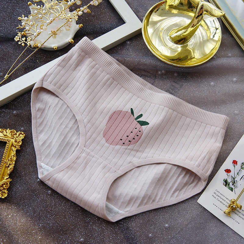 Quần Lót Cotton Quả Dâu, Quần Lót Nữ Kháng Khuẩn QL45 | BigBuy360 - bigbuy360.vn