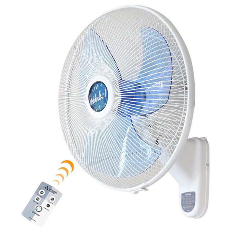 Quạt treo tường Mitsubishi W16-RA ( Xám đậm, Trắng)