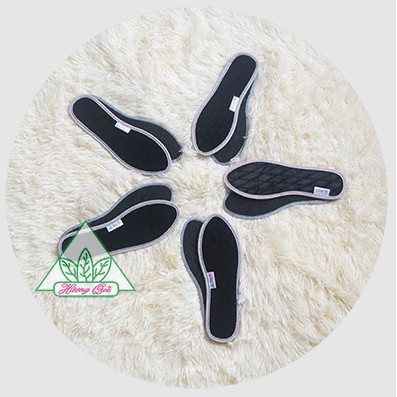 Lót giày Hương Quế CI-07 làm từ vải nhung cao cấp, vải cotton, bột quế giúp êm chân, ấm chân