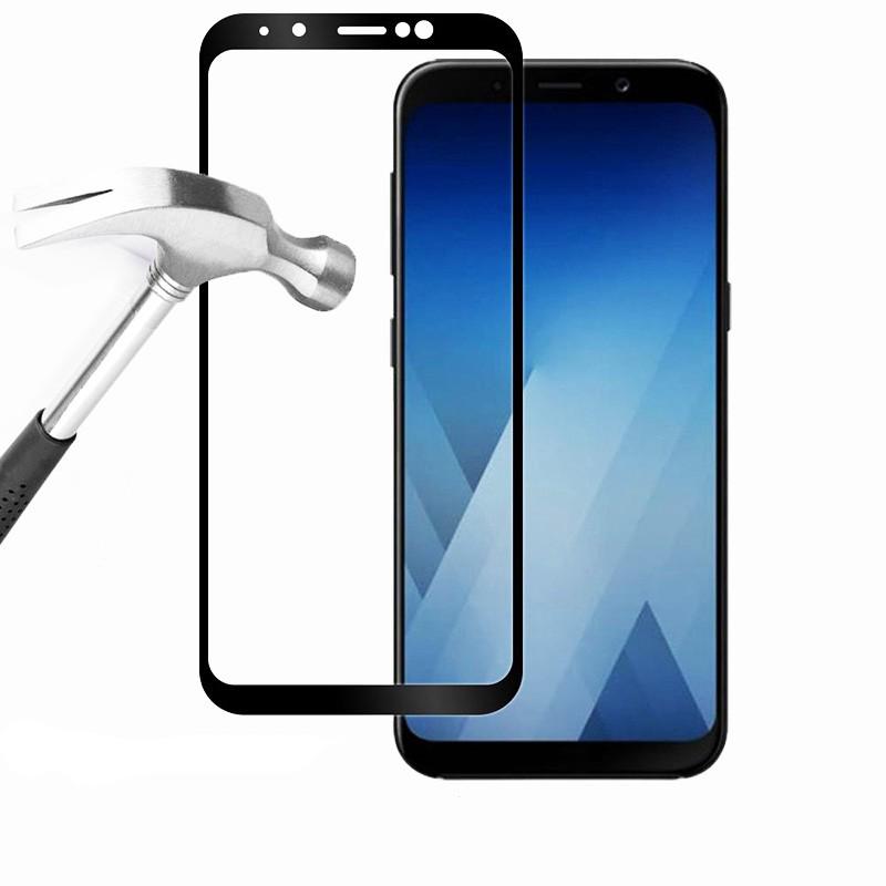 Kính cường lực toàn màn hình cho Samsung Galaxy j8 J7 A6 Plus 2018