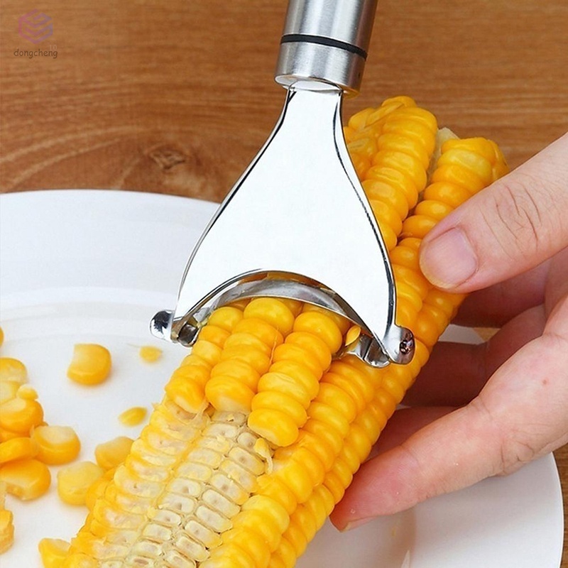 Dụng Cụ Hỗ Trợ Tách Hạt Bắp Bằng Thép Không Gỉ Tiện Lợi