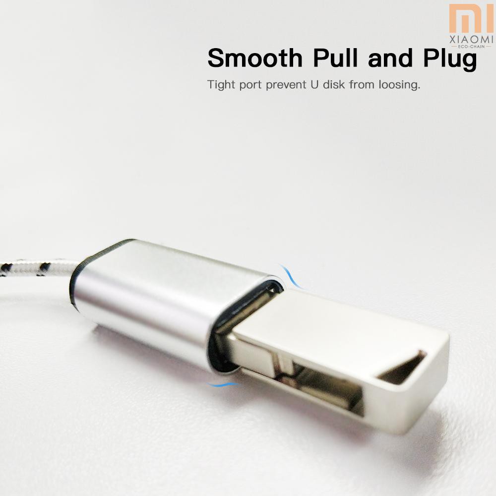 【shine】Lightning OTG Cable Lightning Male to USB2.0 Adapter Data Transfer Cord for (Silver)