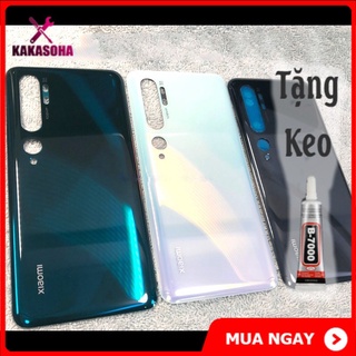 Nắp đậy pin xiaomi mi note 10 pro kính, thay nắp lưng mi note 10 pro