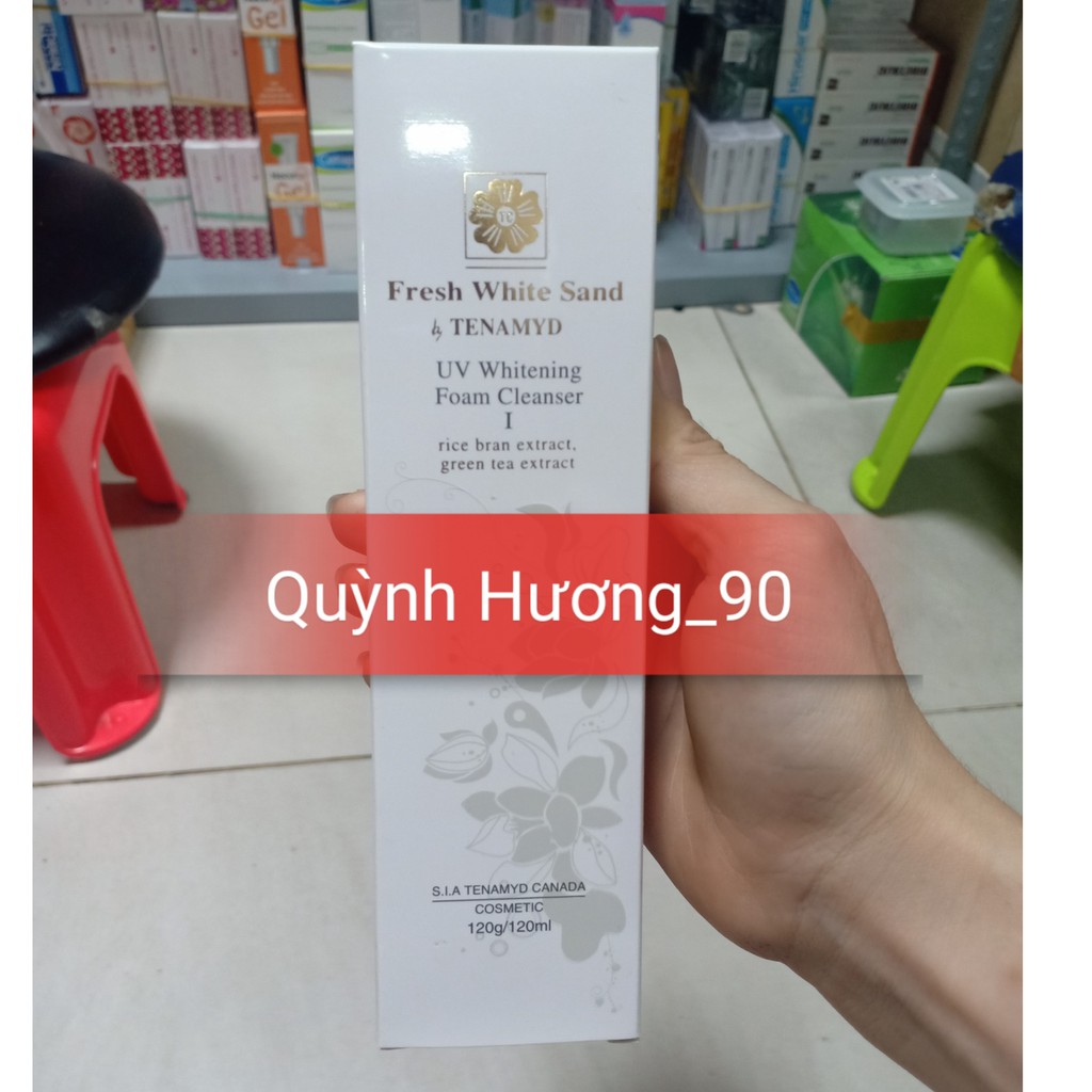 Sữa rửa mặt TENAMYD FRESH WHITE SAND 120ML
